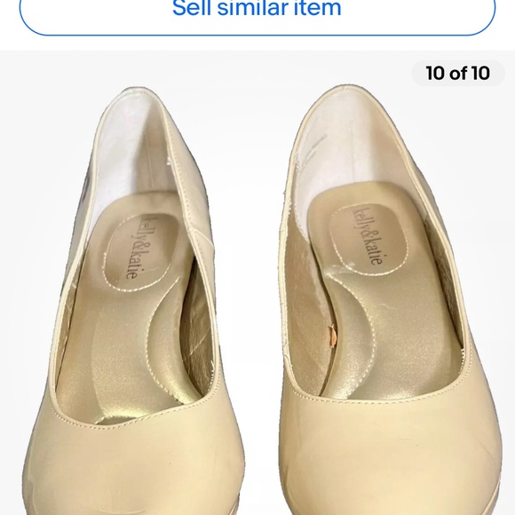 Kate and Kelly womens shoes size 8 in Beige, Small Nicks‎ On Heels As Shown - Picture 8 of 8